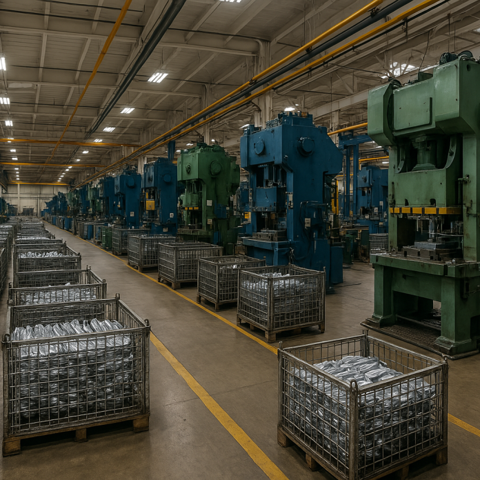 Estampación Industrial Piezas Metálicas en Frío en Teruel
